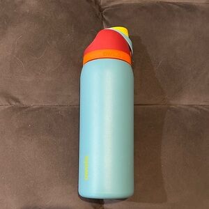 Owala Blue and Red Water Bottle